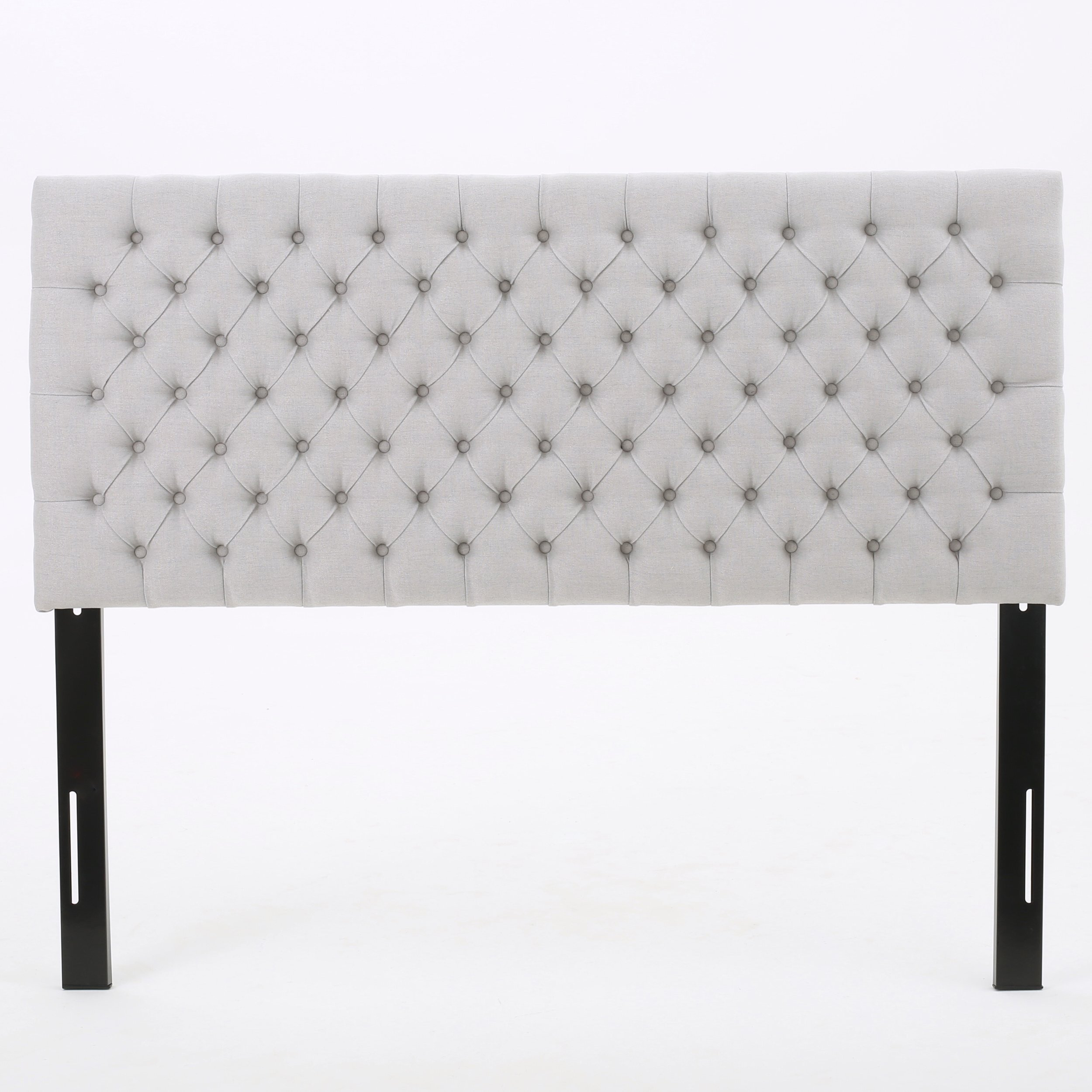 Christopher Knight Home Jezebel Fabric Headboard, Queen / Full, Light Grey