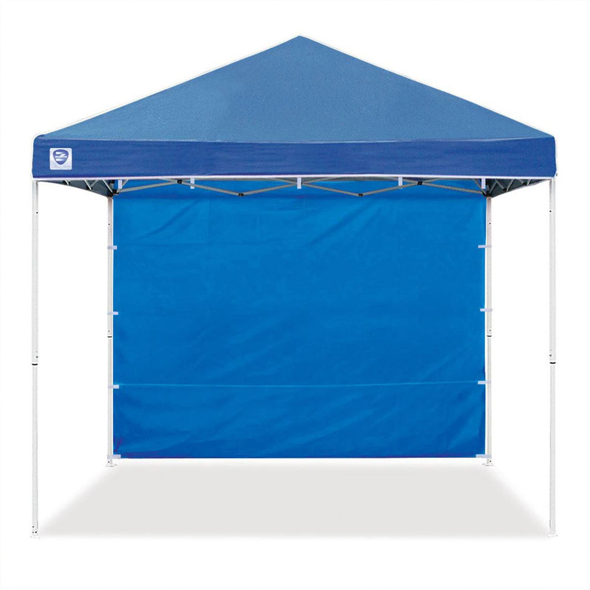Z-Shade 10 By 10 Foot Everest Instant Straight Leg Canopy Tent Taffeta Sidewall Accessory Only To Provide Protection For Outdoor Events, Blue