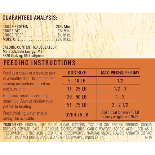 Milo's Kitchen Homestyle Dog Treats, Chicken Jerky, 15 Ounce, High Protein, No Artifical Flavors