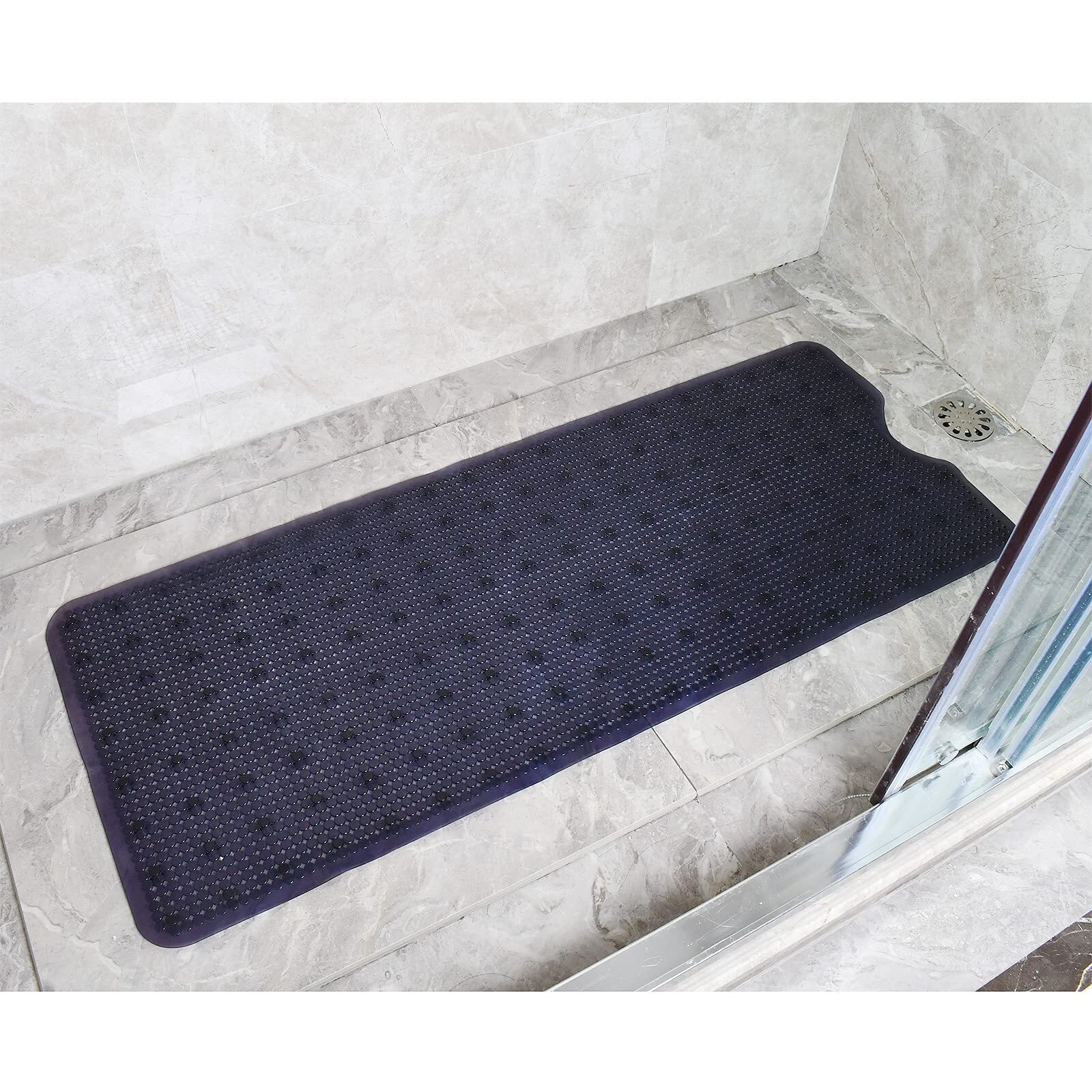 Non-Slip Bathtub Mat Extra Long 40"&quotX16""(For Smooth Non-Textured Tubs Only), Machine Washable Bath Tub Shower Mat With Suction Cups For Bathroom Bathtub Shower Stall