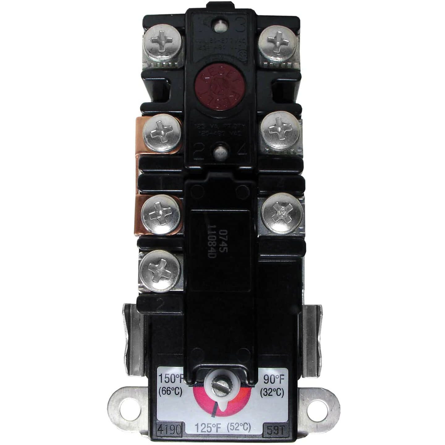 Rheem Uv11698 Uv11698-Thermostat-Electric, 5.4X3X1.3 Inches, Black