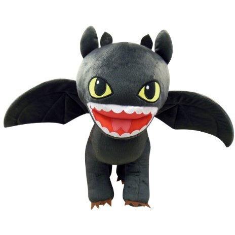 Dreamworks Dragons Night Fury Cuddle Pillow