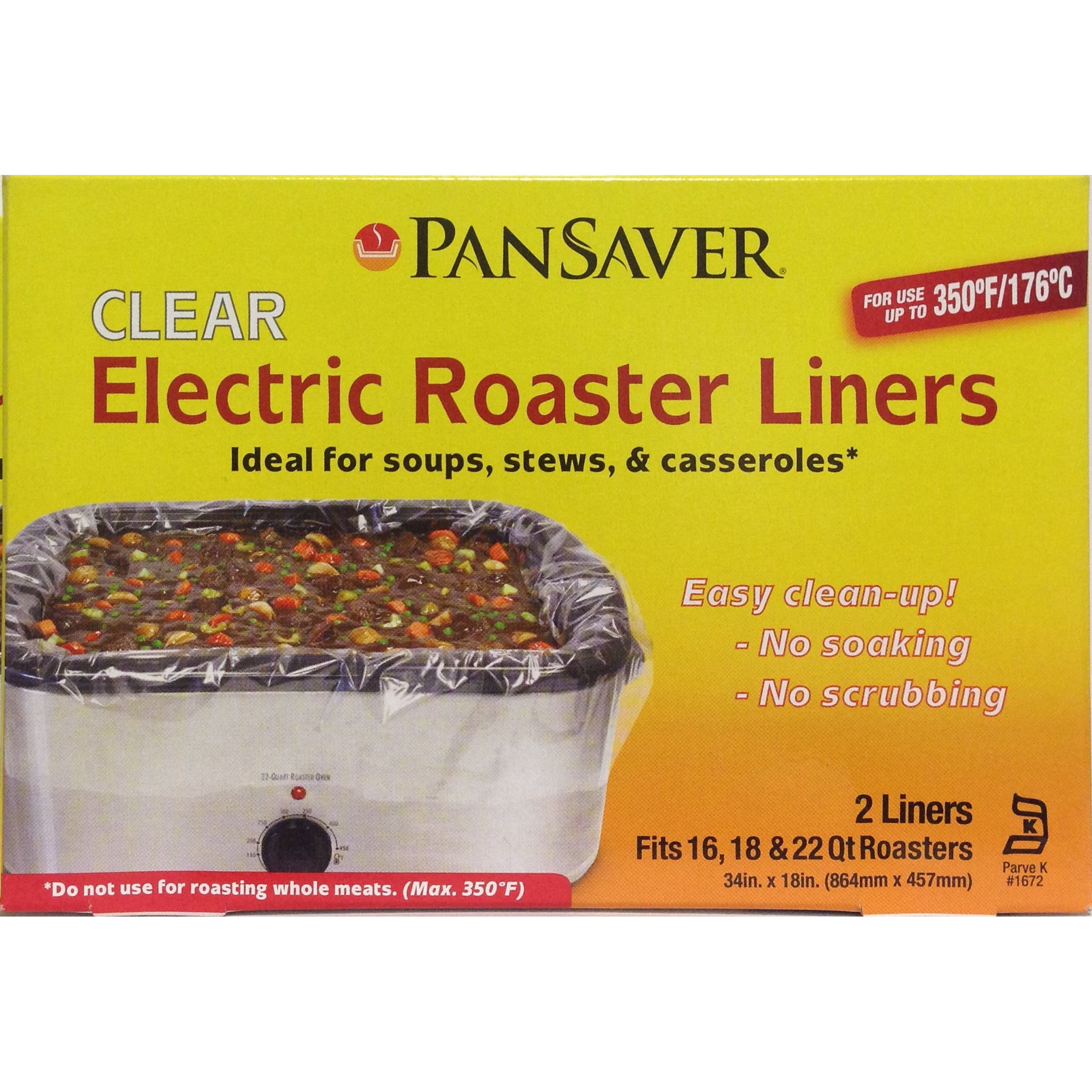 Pansaver Electric Roaster Liners. Fits 16, 18, 22 Quart Roasters 10 Pack Of Liners(5 Boxes Of 2 Bags Each), Rectangular