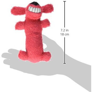Multipet Loofa Dog Toy Assorted Colors - 1 Each