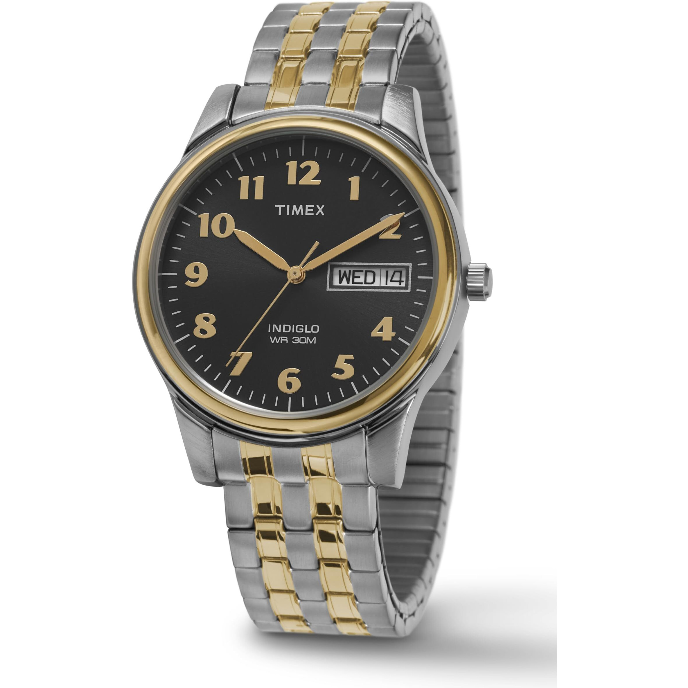 Timex Men's T26481 Charles Street Two-Tone Expansion Band Watch