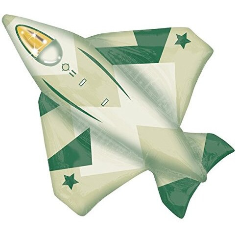 Army Tank And Jet Fighter Party Supplies Birthday Balloon Bouquet