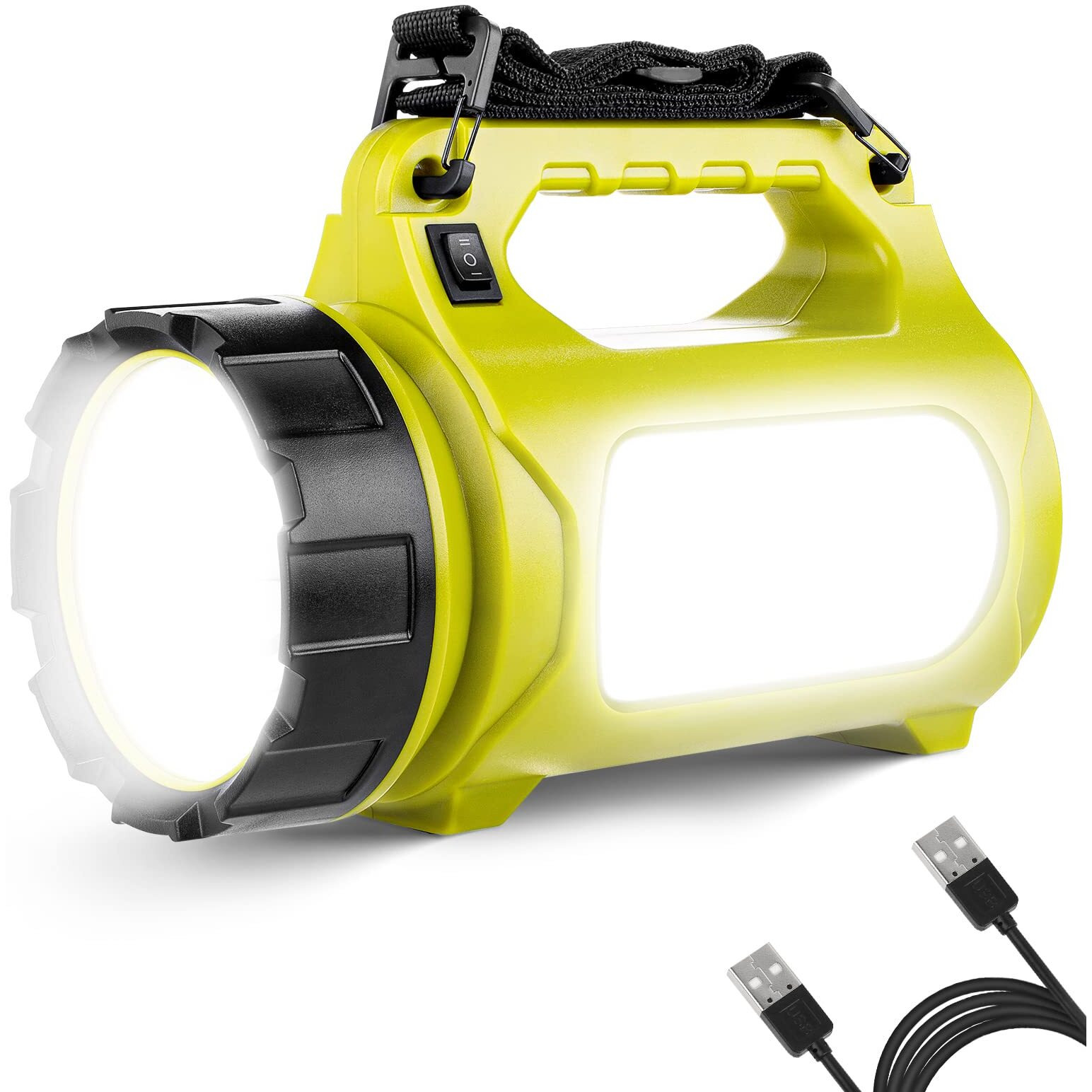 Le Rechargeable Led Lantern, Camping Essentials, 1000Lm, 5 Light Modes, Power Bank, Ipx4 Waterproof, Lantern Flashlight For Hurricane Emergency, Hiking, Home And More, Usb Cable Included
