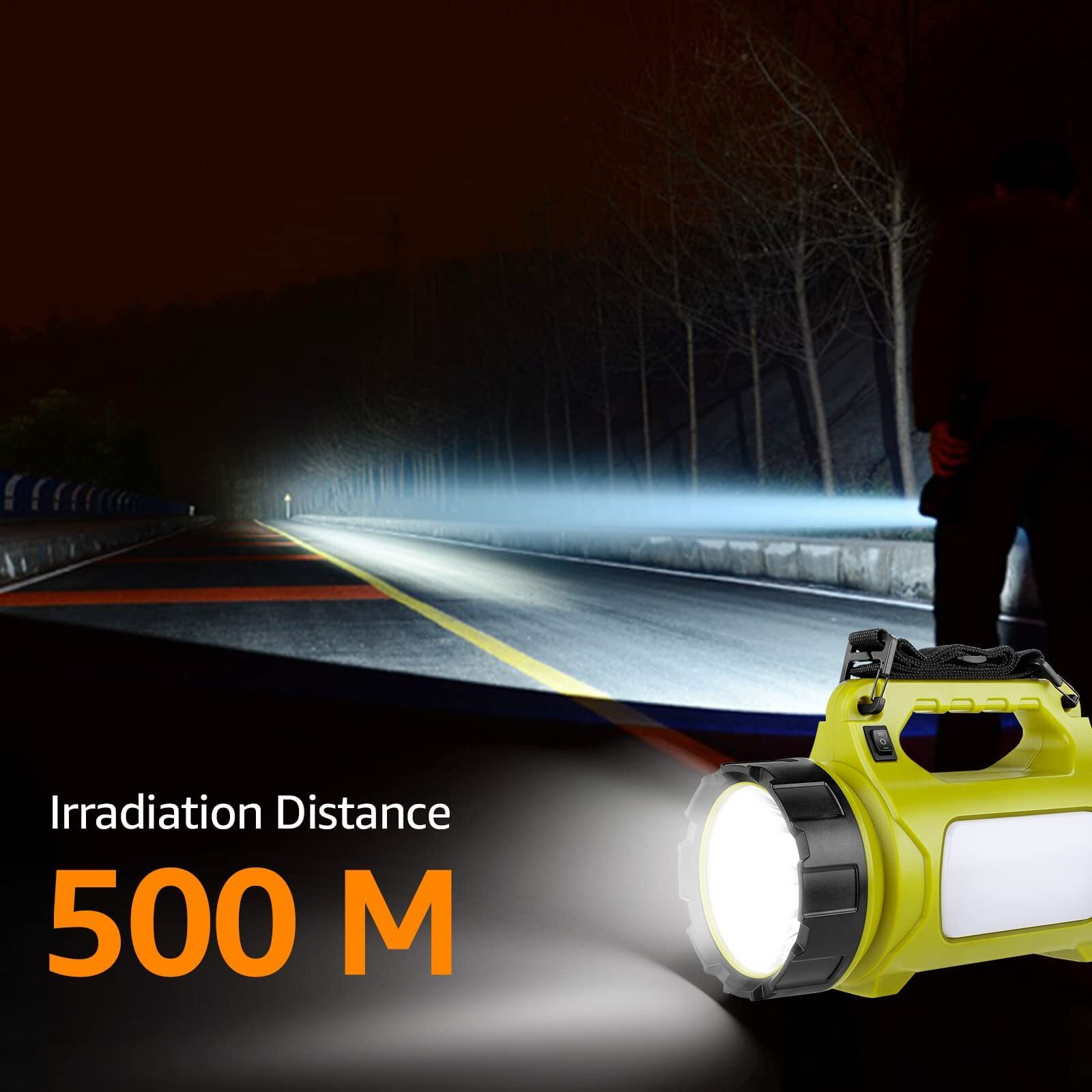 Le Rechargeable Led Lantern, Camping Essentials, 1000Lm, 5 Light Modes, Power Bank, Ipx4 Waterproof, Lantern Flashlight For Hurricane Emergency, Hiking, Home And More, Usb Cable Included