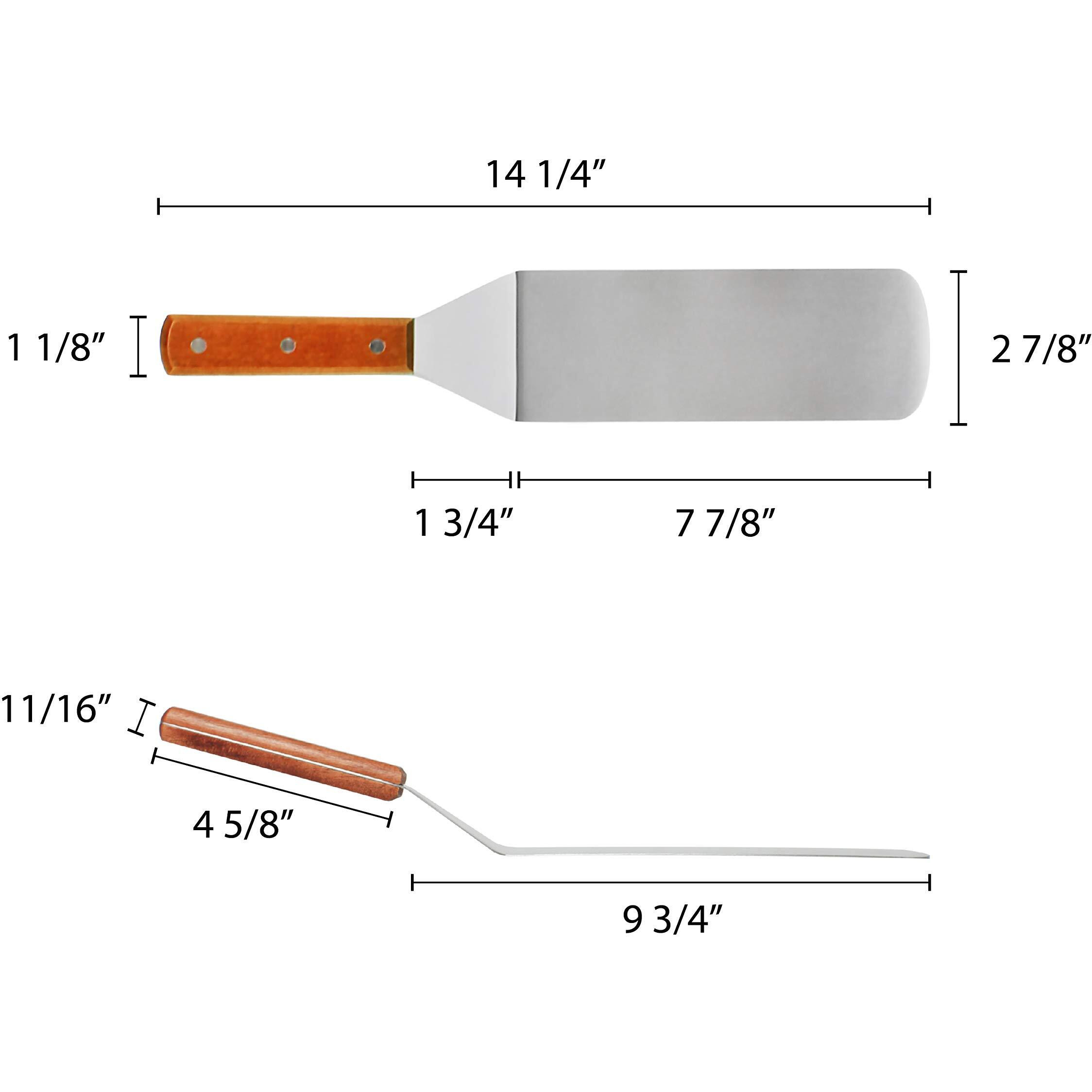 Thunder Group Round Blade Spatula, 10-Inch