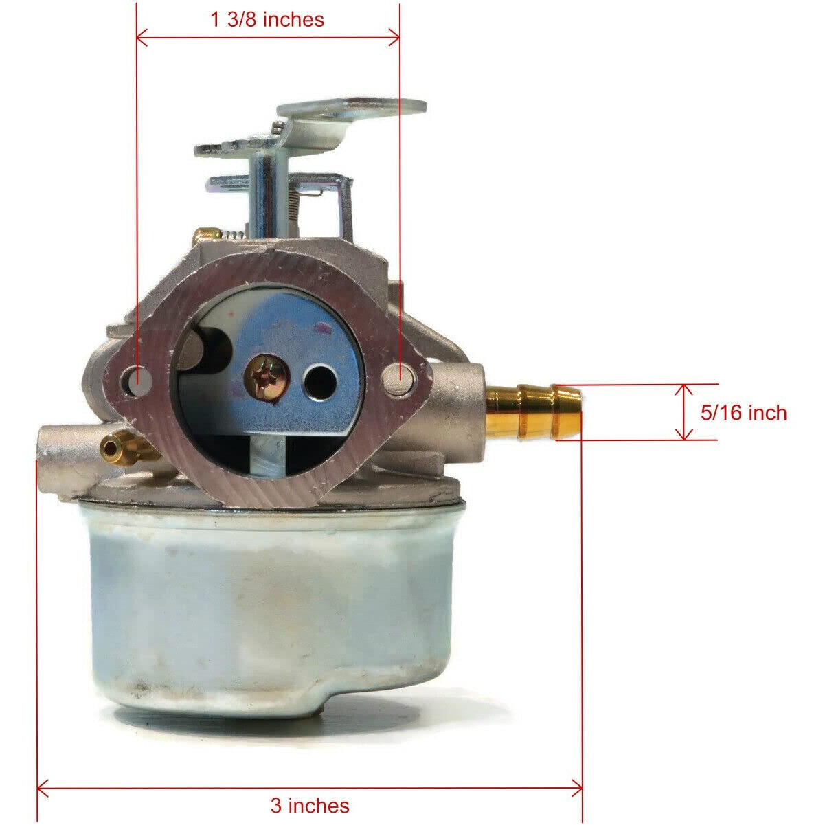 The Rop Shop New Carburetor Carb Tecumseh 640349 640054 640052 Snowblower Generator Chipper