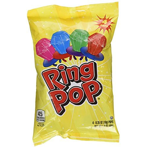 Ring Pop Candy 1.4Oz Bag (Pack Of 3)