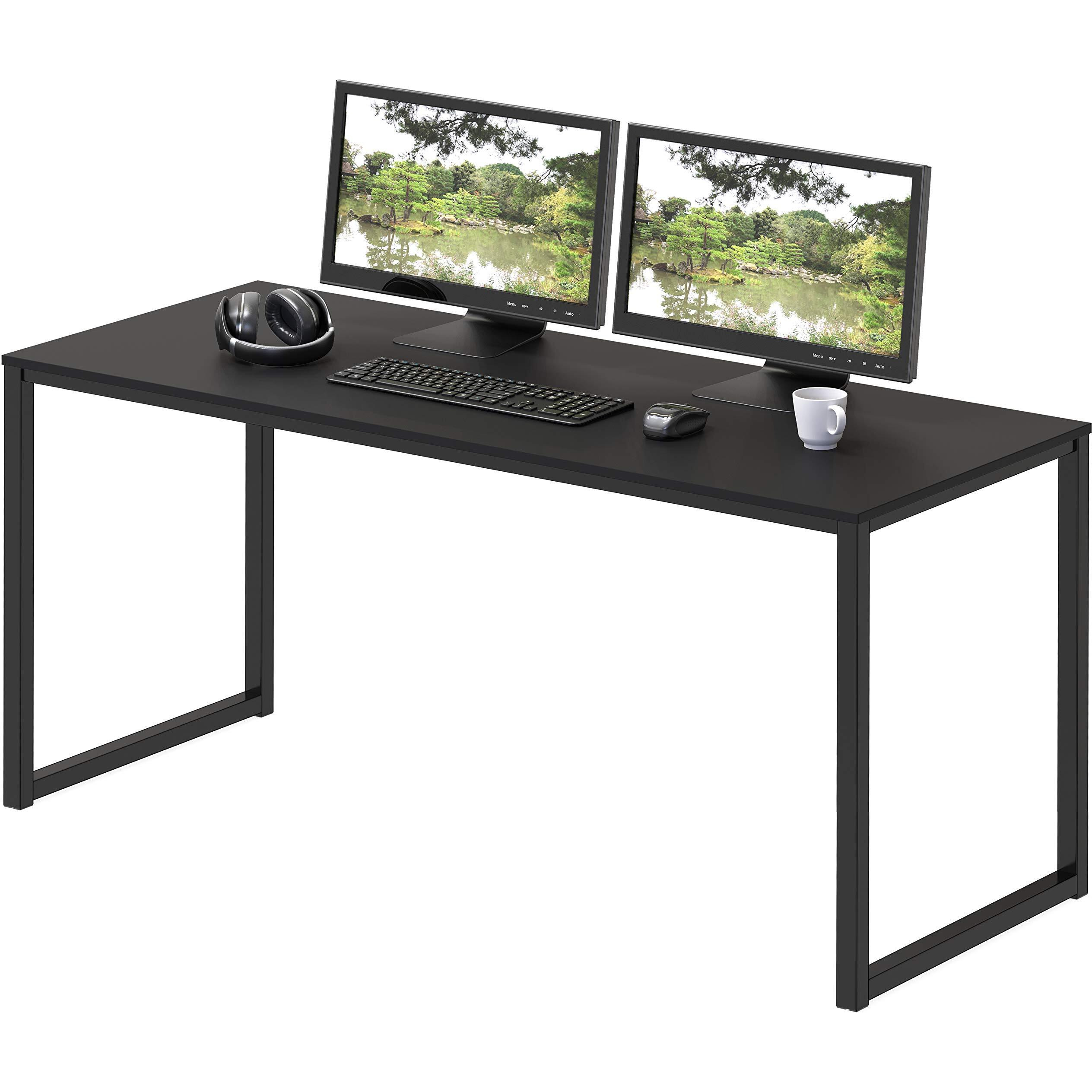 Shw Home Office 48-Inch Computer Desk, Black