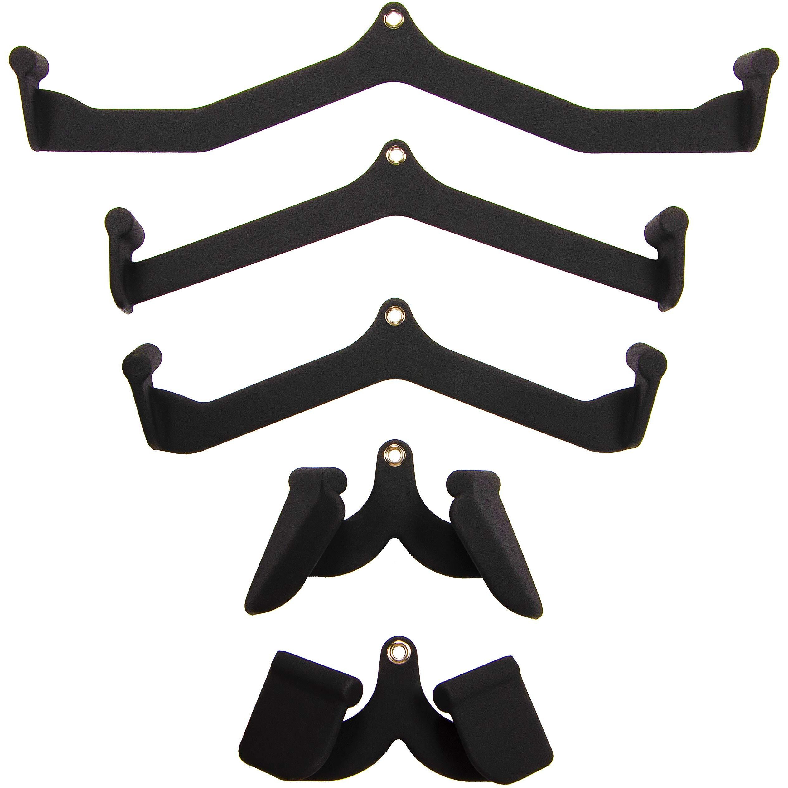 Fitvids Cable Machine Attachments 5-Piece Combo