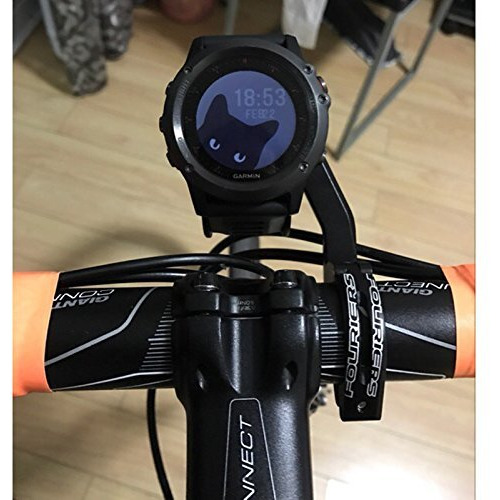 Fouriers Out Fromt Cycling Watch Mount For Garmin Forerunner Fenix Alloy