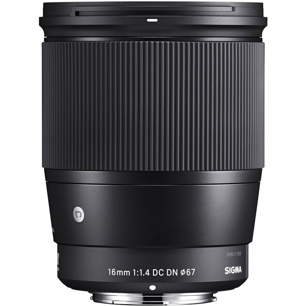 Sigma 16Mm F/1.4 Dc Dn Contemporary Lens For Sony E (402965) Black