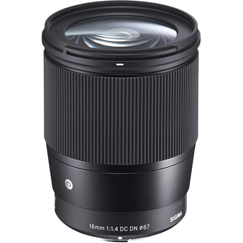 Sigma 16Mm F/1.4 Dc Dn Contemporary Lens For Sony E (402965) Black
