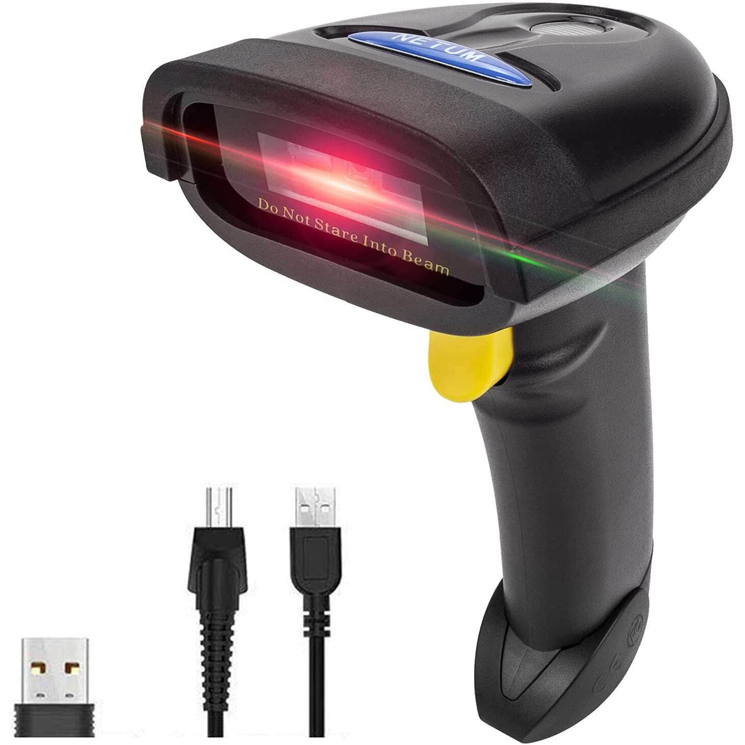 Netum 2D Barcode Scanner, Compatible With 2.4G Wireless & Bluetooth & Usb Wired Connection, Connect Smart Phone, Tablet, Pc, 1D Bar Code Reader Work For Qr Pdf417 Data Matrix (Nt-1228Bl)
