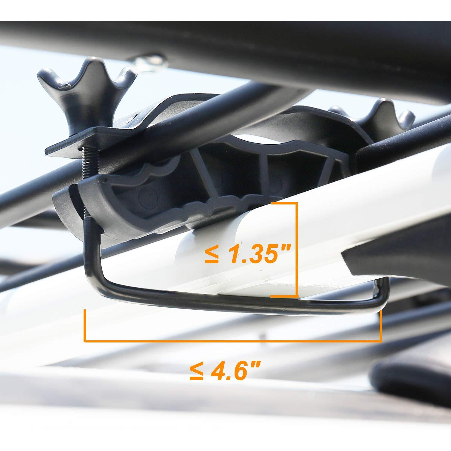 Xcar Roof Rack Basket Rooftop Cargo Carrier With Extension Black Car Top Luggage Holder 64"&quotX 39"" Universal For Suv Cars