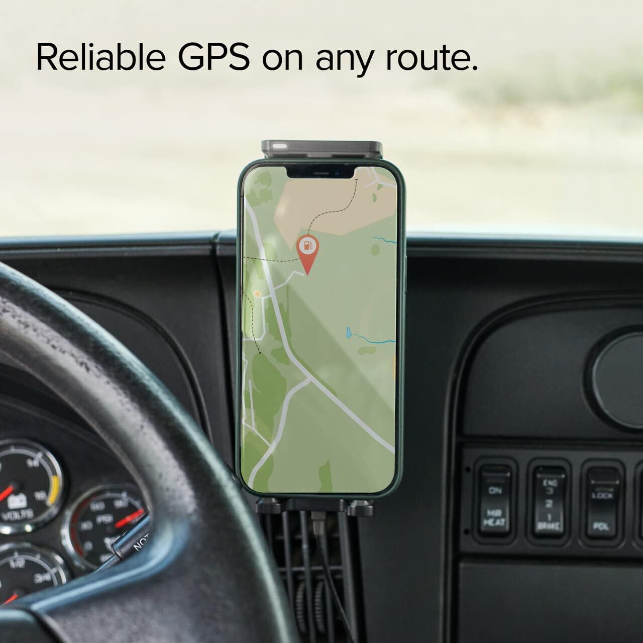 Weboost Drive Sleek Otr - Model 470235 - Portable Signal Booster For Semi-Trucks - 5G & 4G Lte Cell Service Booster - Works With All Us Carriers - Fcc-Approved