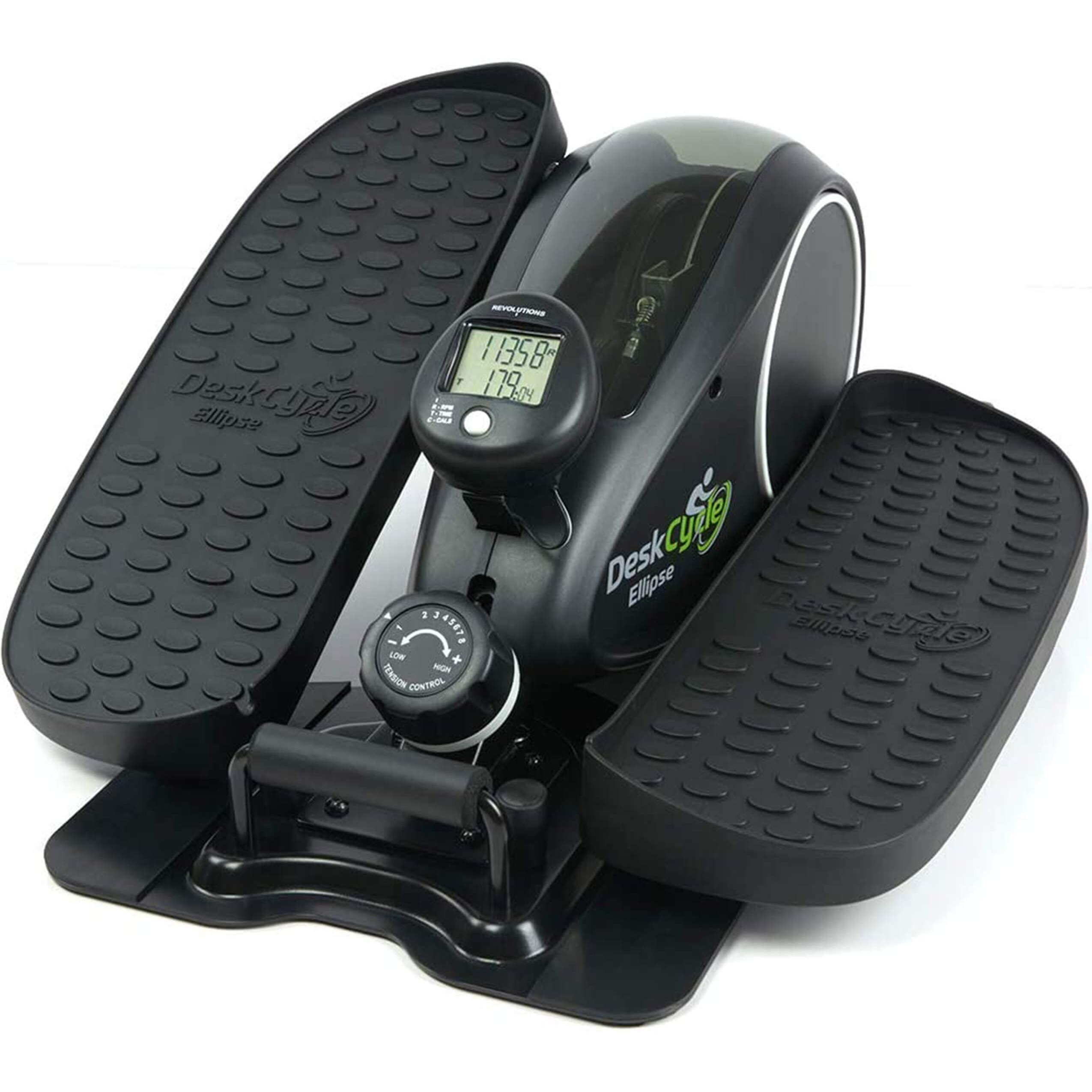 Deskcycle Ellipse Leg Exerciser - Under Desk Elliptical Machine And Foot Pedal Exerciser - Leg Exerciser While Sitting - Compact Under Desk Exercise Equipment