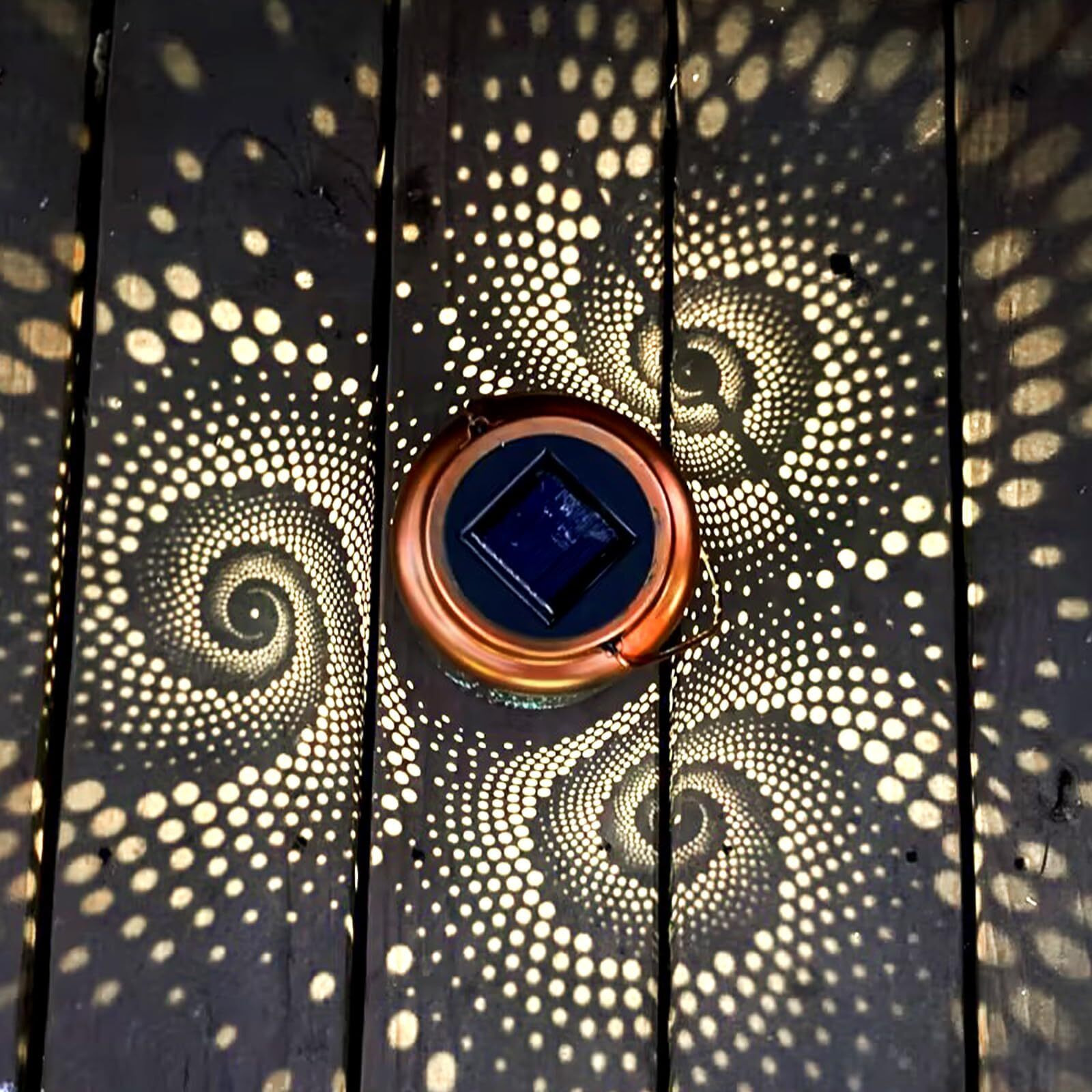 Mosaic Solar Lanterns Outdoor Bohemian Solar Lantern Outdoor Waterproof Blue Mosaic Table Light Turkish Moroccan Lamp Mosaic Decorations Yard Patio Table Decor For Garden
