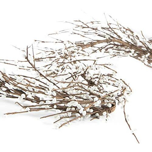 Neol'Artes 60 Inch Pip Berry Garland For Holiday Craft D  Cor Or Celebrations Embellishing (Cream White) Easter Farmhouse Decoration