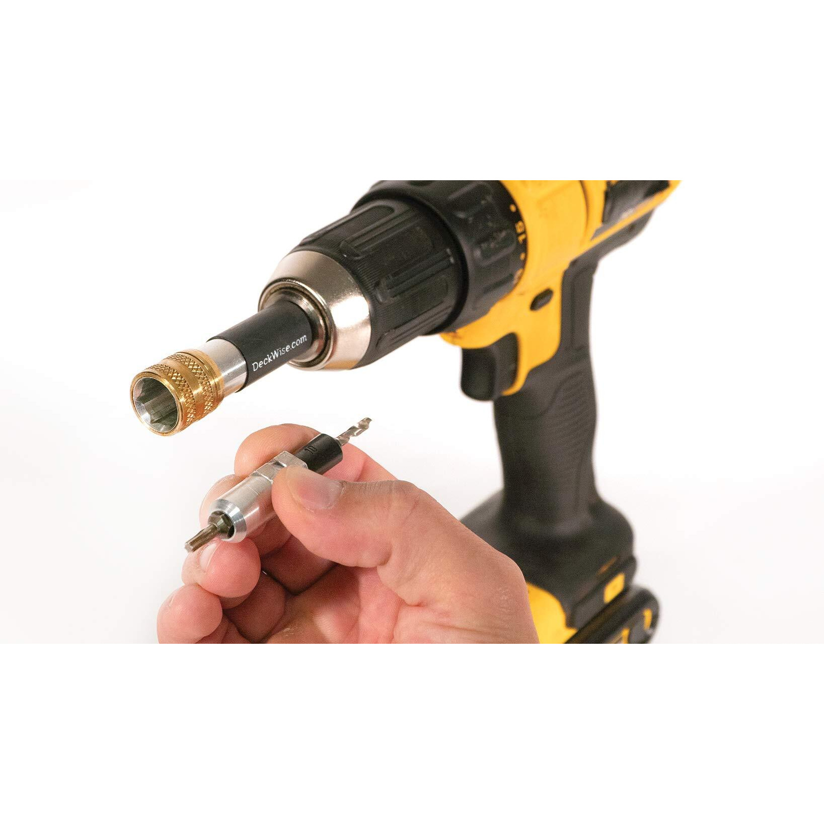 Deckwise Drill & Drive Tool For Pre-Drilling, Countersinking & Driving Decking (Hardwood, Composite, Pvc, Pressure Treated)