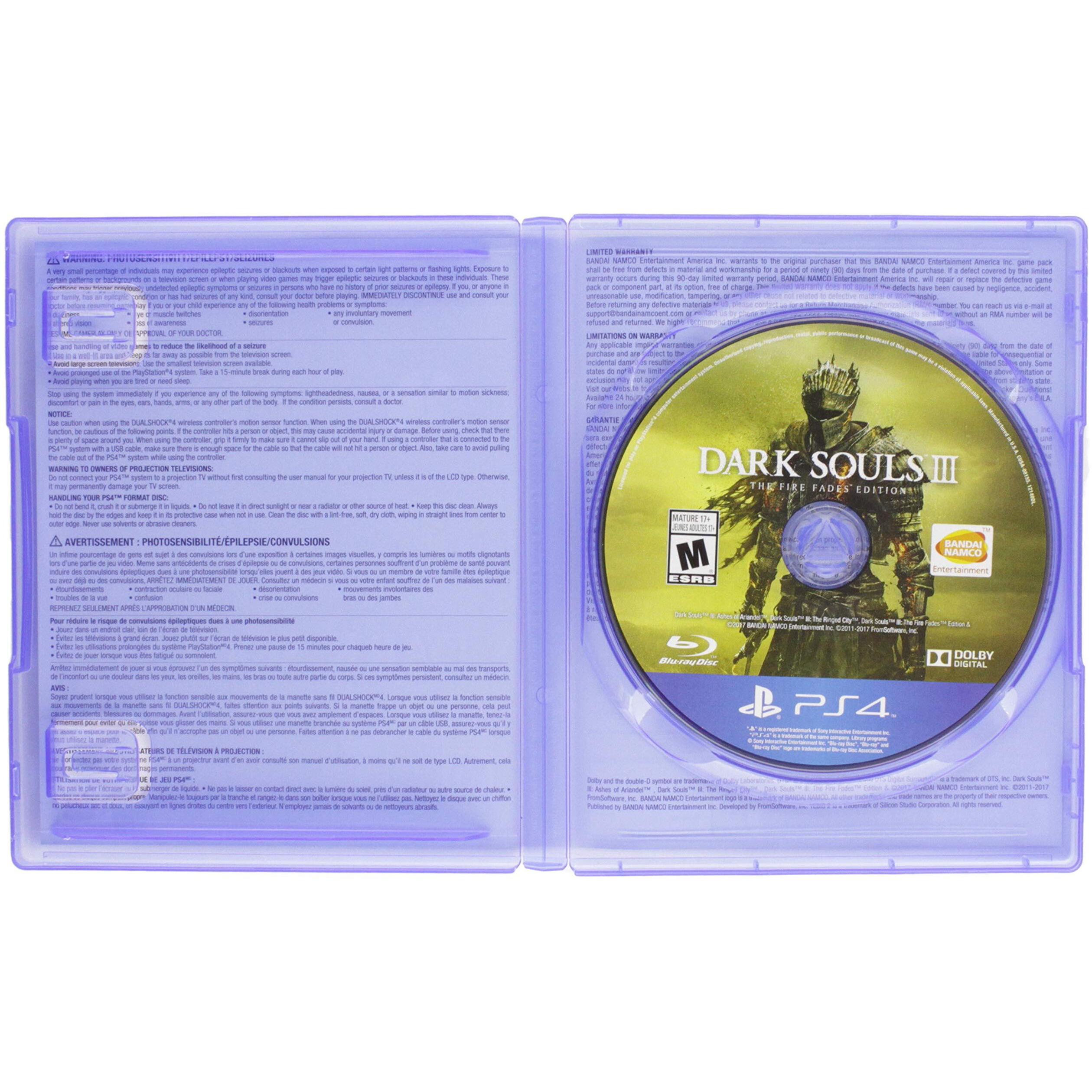 Dark Souls Iii The Fire Fades Edition - Playstation 4