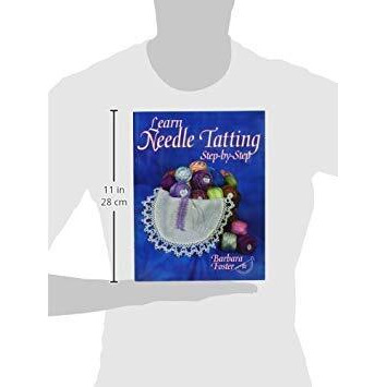 Handy Hands Tatting Book, Blue