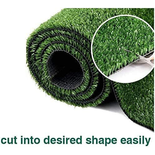 Petgrow Synthetic Artificial Grass Turf 5Ftx8Ft For Indoor Outdoor Dog Synthetic Grass Mat, Party Wedding Christmas Balcony Garden Astro Turf Rug,Drainage Holes Faux Fake Grass Rug Carpet For Pets
