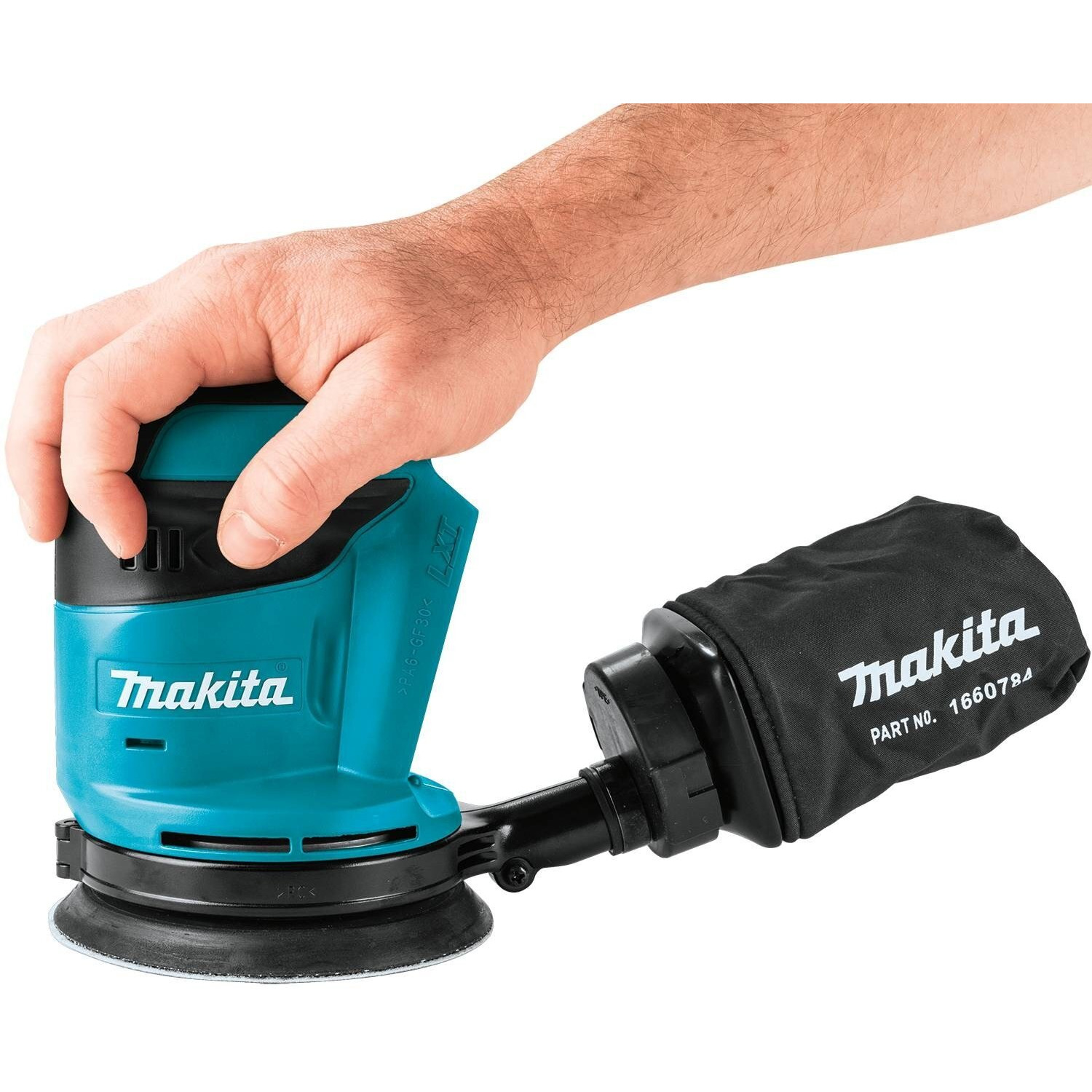Makita Xob01Z 18V Lxt Lithium-Ion Cordless 5"" Random Orbit Sander, Tool Only