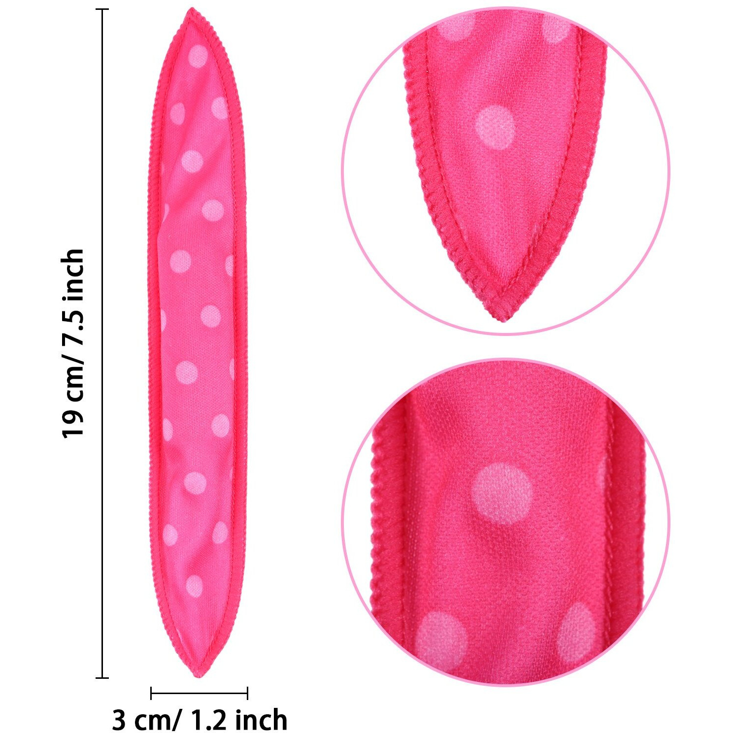 Bememo 40 Pieces Hair Rollers Diy Hair Styling Rollers Tools Soft Sleep Foam Pillow Hair Curler Rollers Sponge