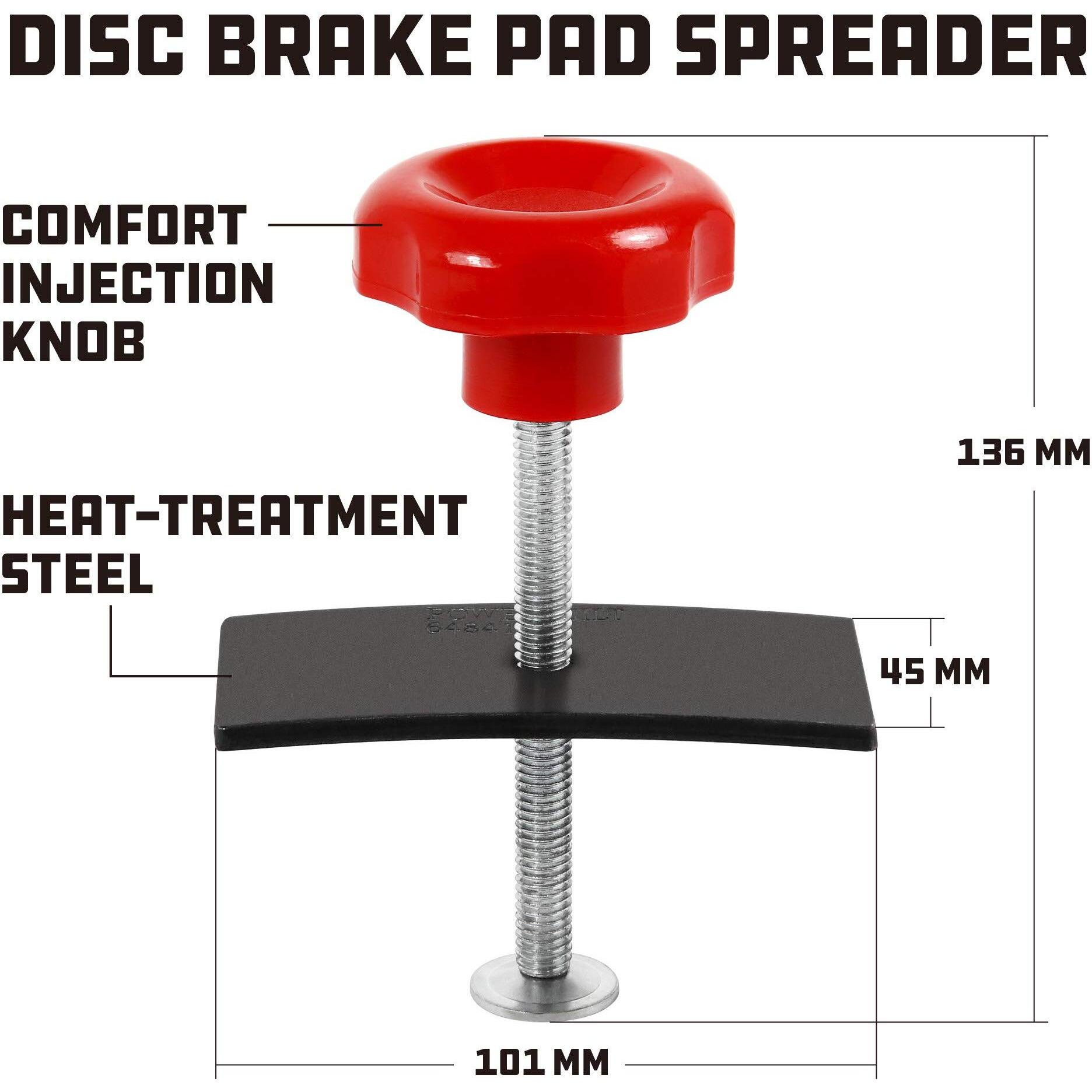 Powerbuilt 648412 Disc Brake Pad Spreader