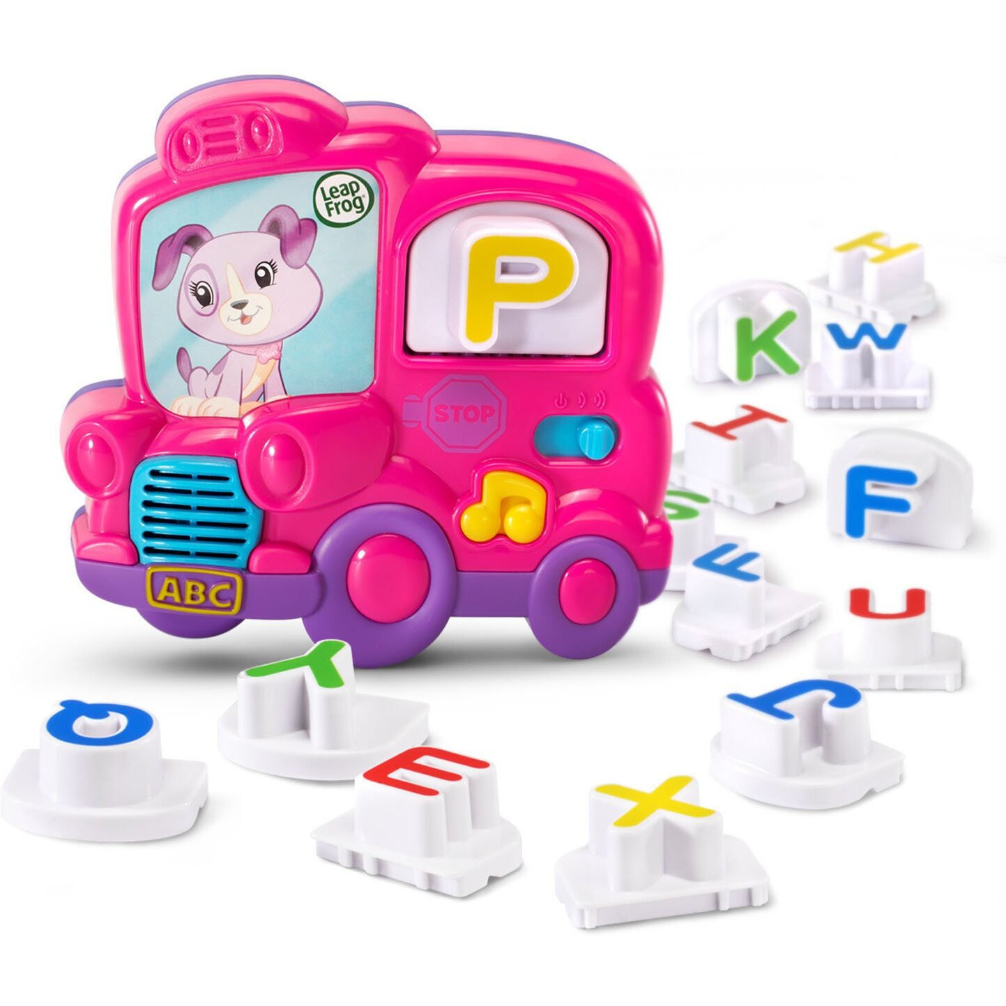 Leapfrog Fridge Phonics Magnetic Letter Set, Pink Small