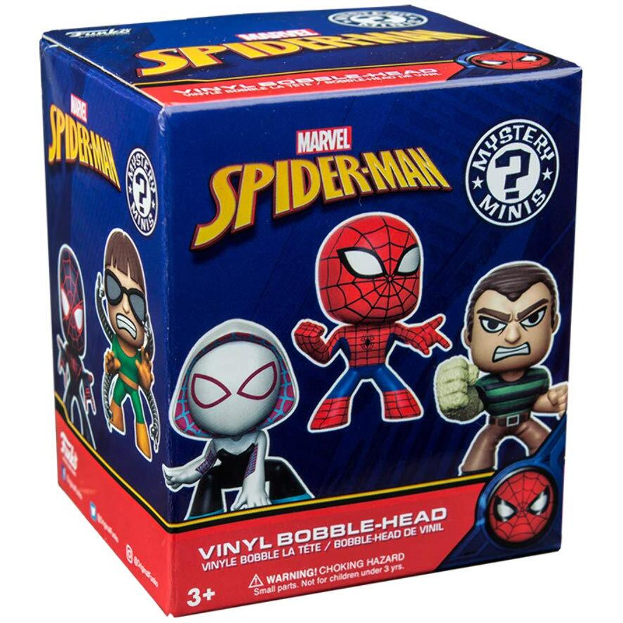 Funko Mystery Mini Spiderman Classic One Mystery Figure Action Figure