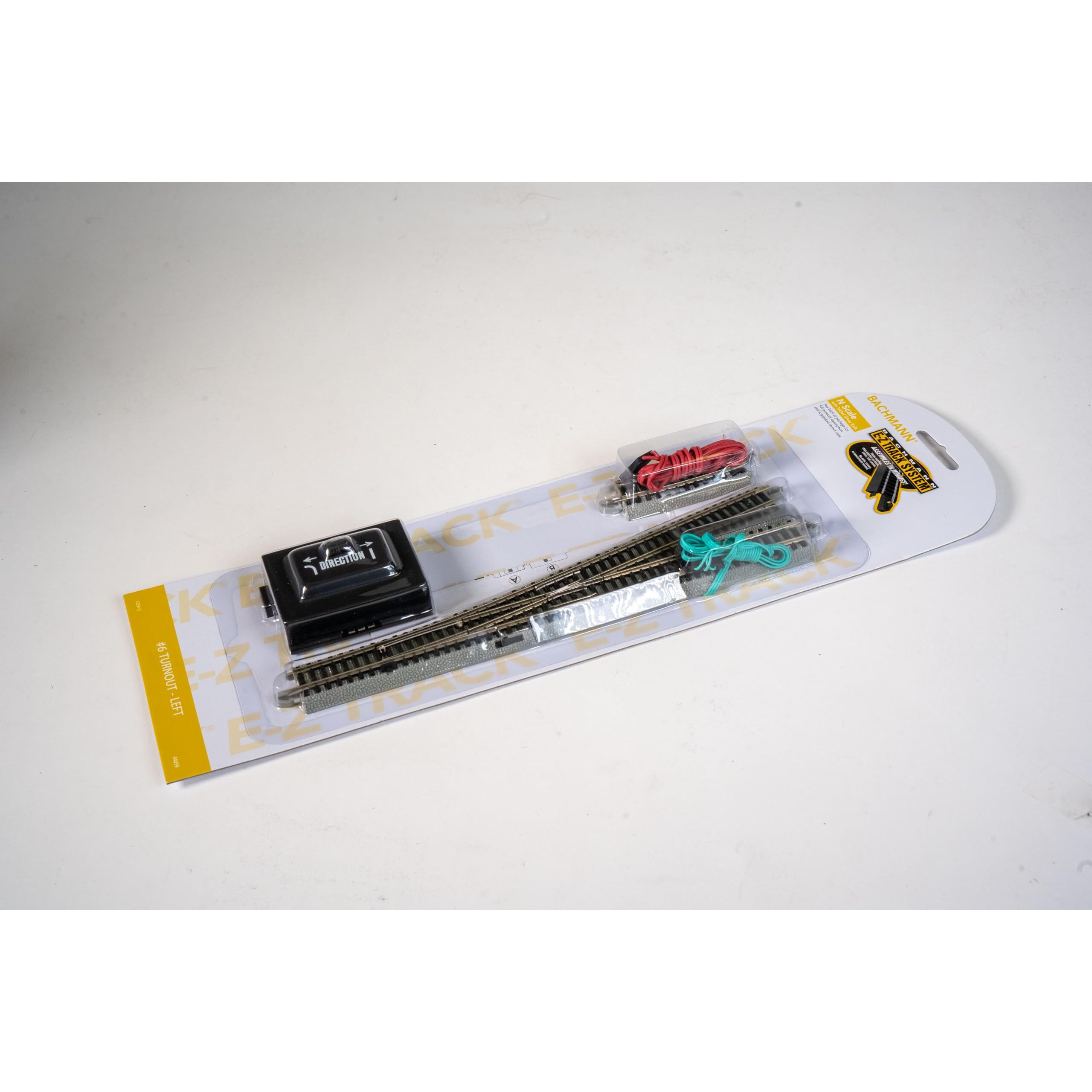Bachmann Industries E-Z Track 6 Turnout - Left (1/Card) N Scale