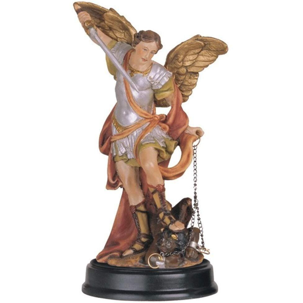 George S. Chen Imports 5-Inch Saint Michael The Archangel Holy Figurine Religious Decoration