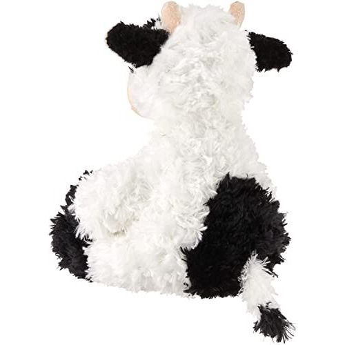 Aurora Snuggly Tubbie Wubbies Cow Stuffed Animal - Comforting Companion - Imaginative Play - White 12 Inches