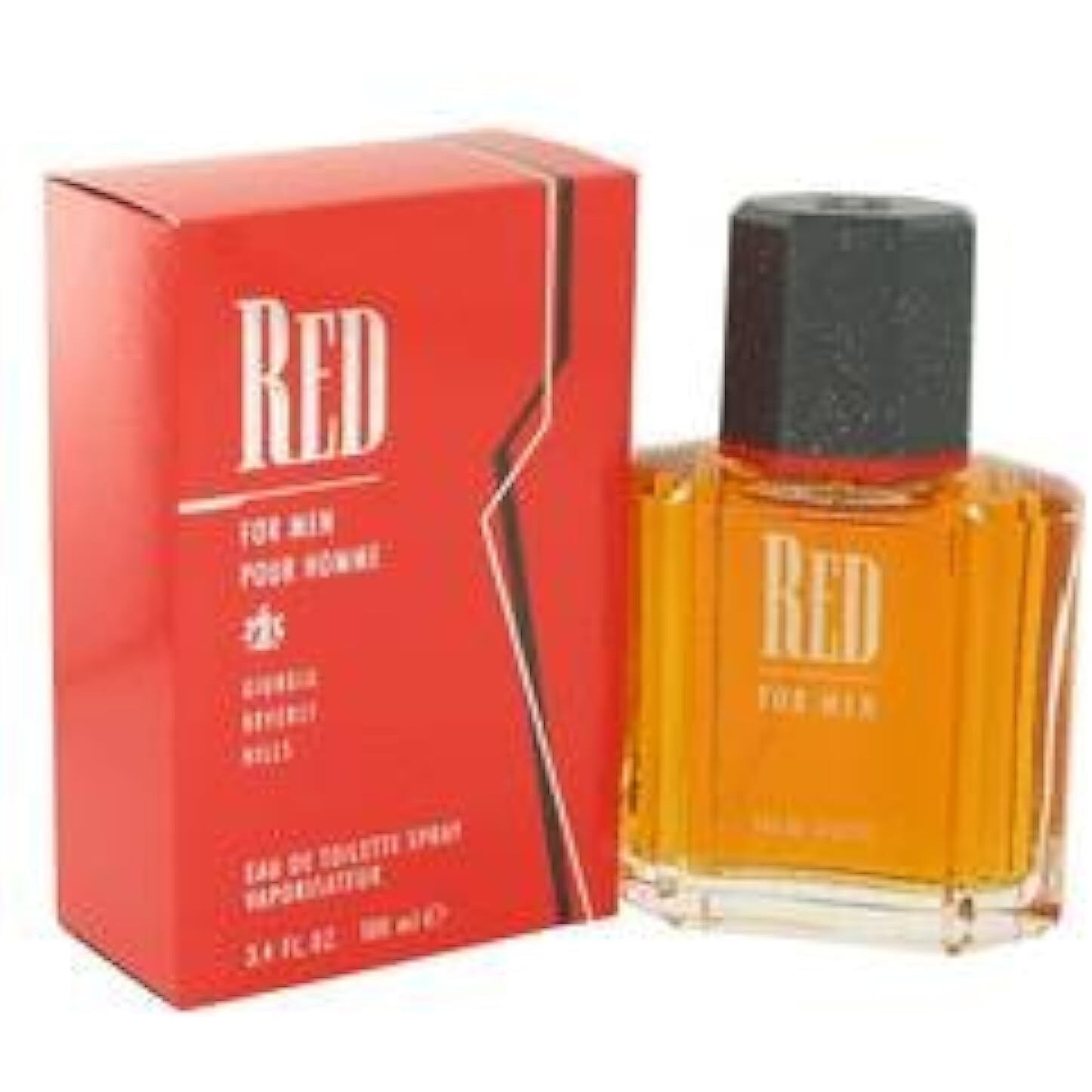 Giorgio Beverly Hills Red Eau De Toilette Spray For Men, 3.4 Fluid Ounce