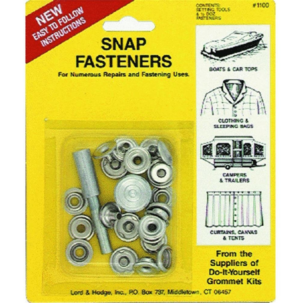 Lord & Hodge 1100 Snap Fastener Kit