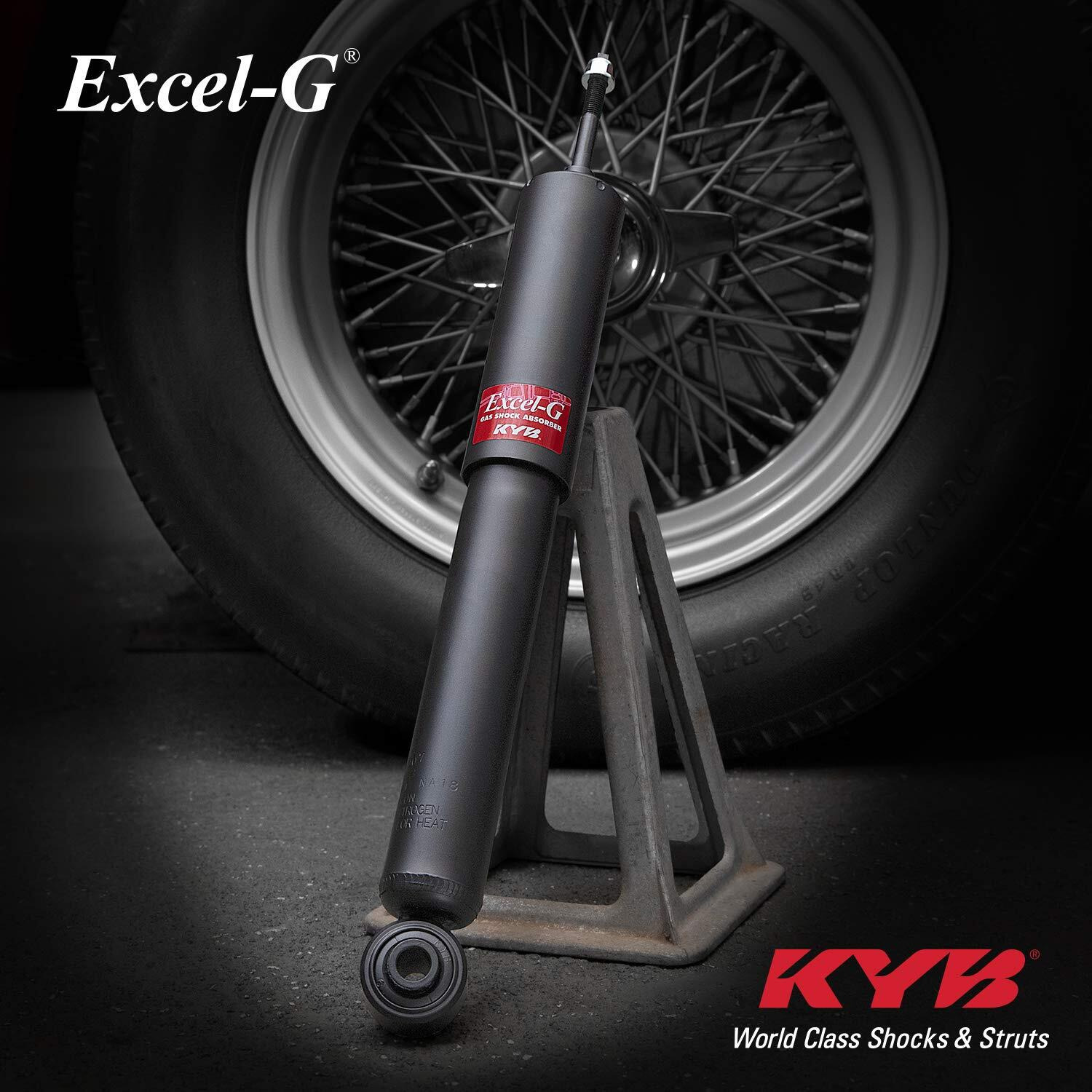 Kyb 334400 Excel-G Gas Strut, Black , Silver