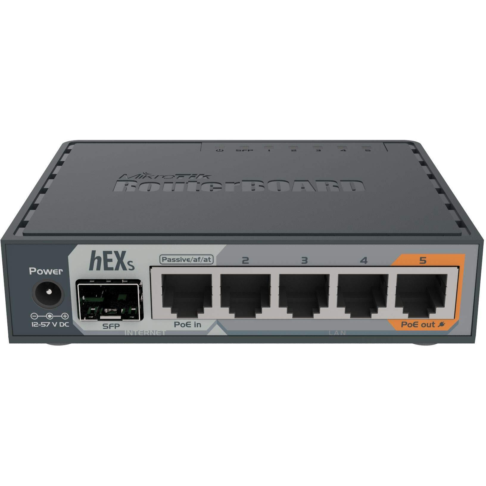 Mikrotik Hex S Gigabit Ethernet Router With Sfp Port (Rb760Igs)