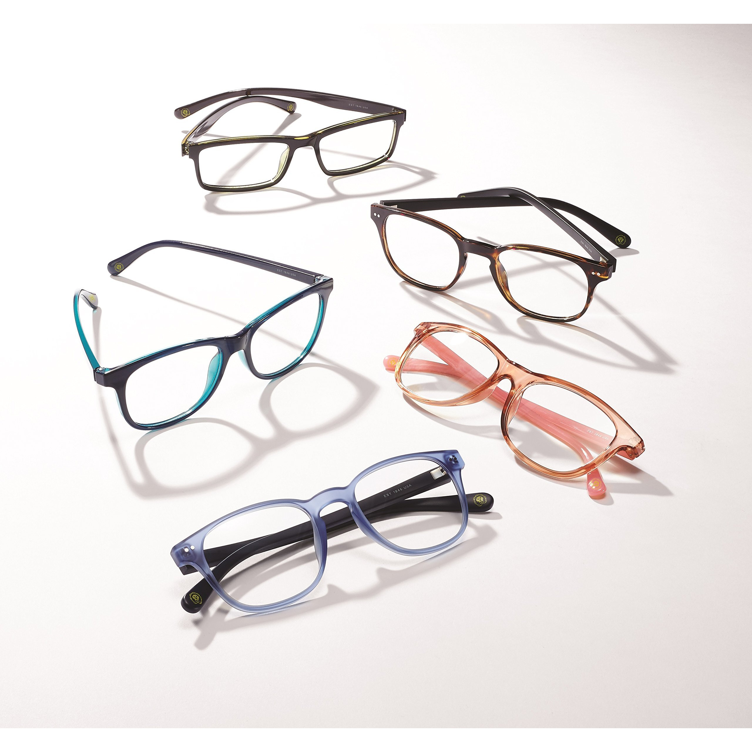 Cross Stanford Reading Glasses, Ultra-Light Polycarbonate Readers, 2.00 Magnification