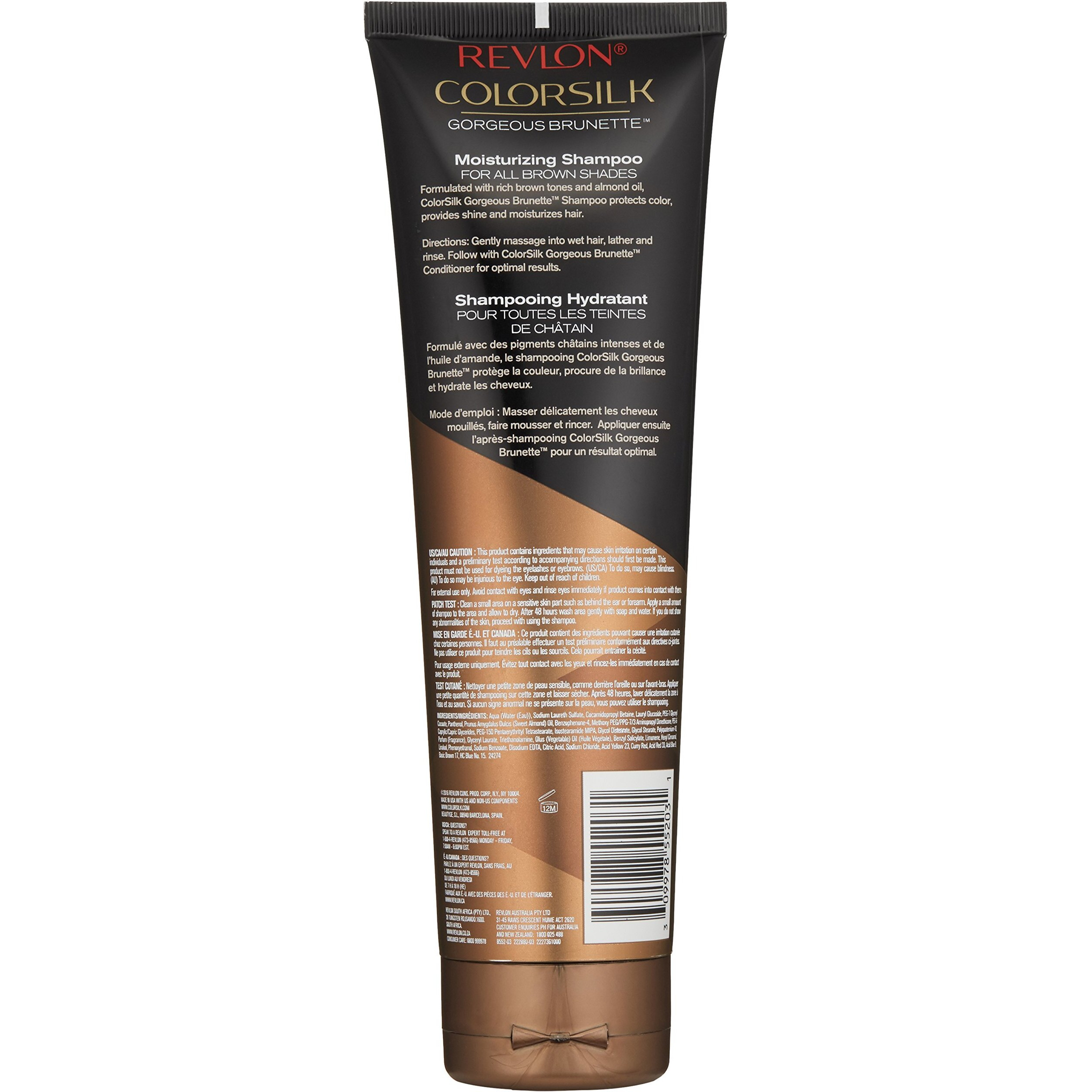 Revlon Colorsilk Care Shampoo, Brown, 8.45 Fluid Ounce