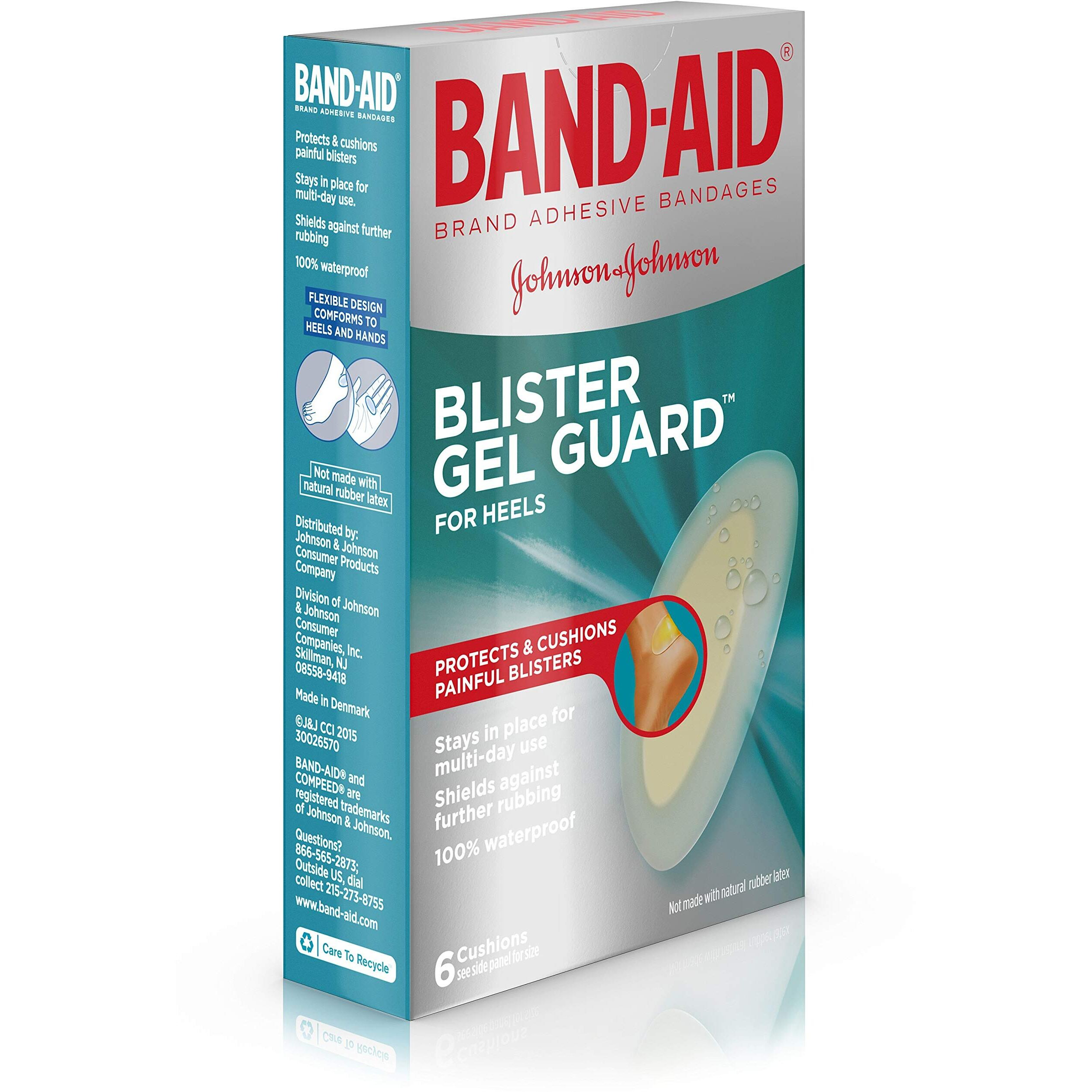 Band-Aid Brand Adhesive Bandages, Advanced Healing Blister Cushions, 6 Count