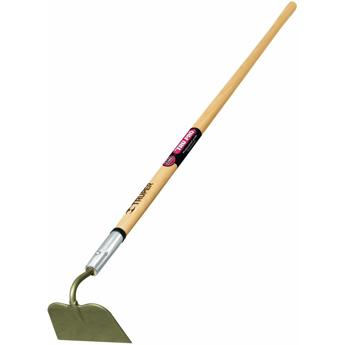 Truper 30018 Tru Pro Forged Garden Hoe, 6-Inch Head, Ash Handle, 60-Inch
