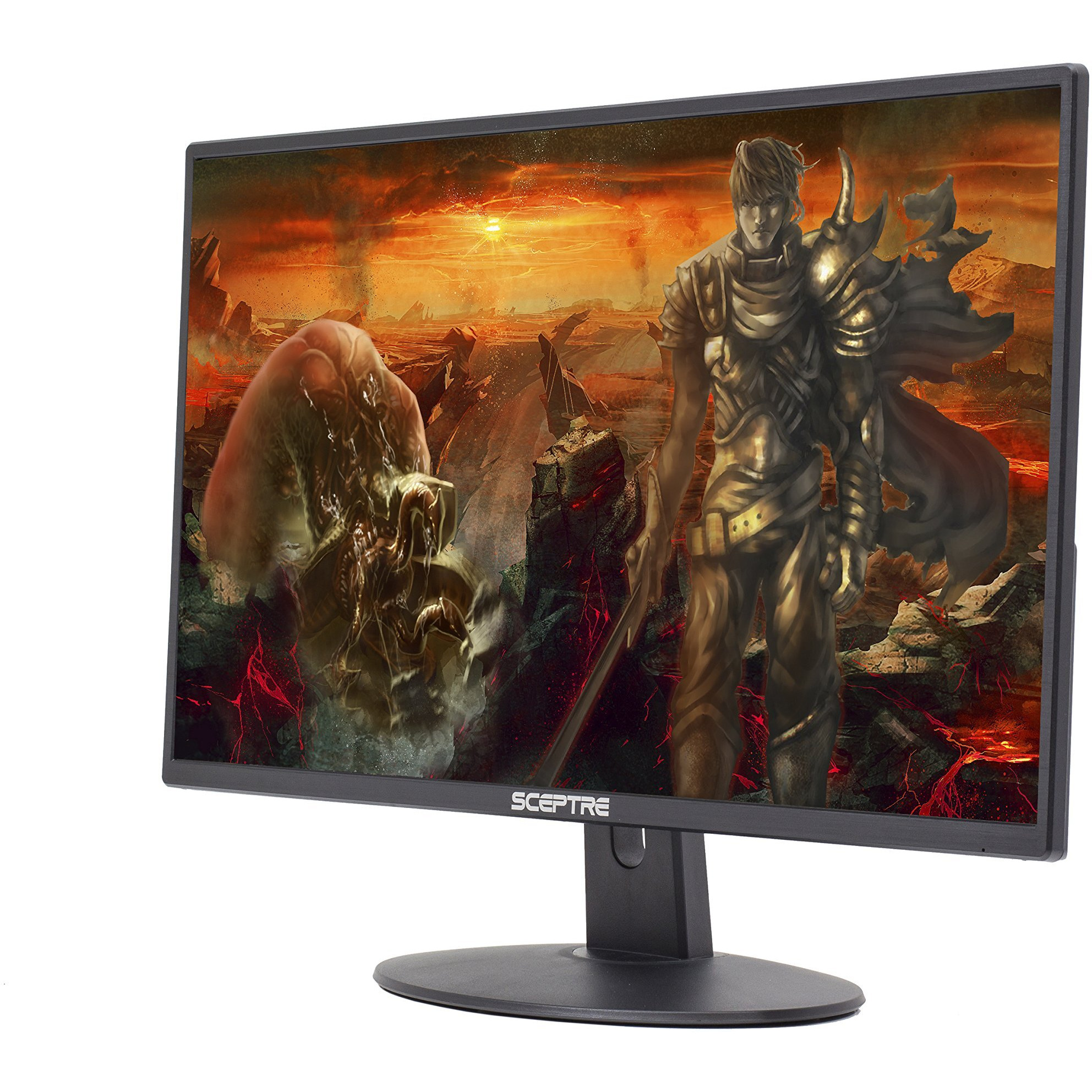 Sceptre New 22 Inch Fhd Led Monitor 75Hz 2X Hdmi Vga Build-In Speakers, Machine Black (E22 Series), 1920 X 1080 Pixels