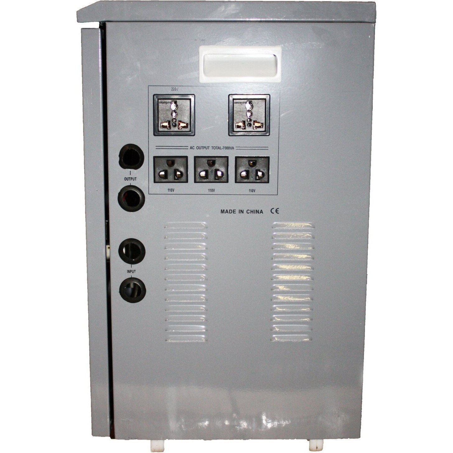 Simran Power Converter Regulator Stabilizer With 110 Volt - 220/240 Volt Built-In Voltage Transformer, 20,000W (Ar-20000)