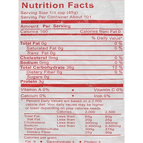 Three Rings Thai Sticky Rice (Sweet Rice), 160 Ounce