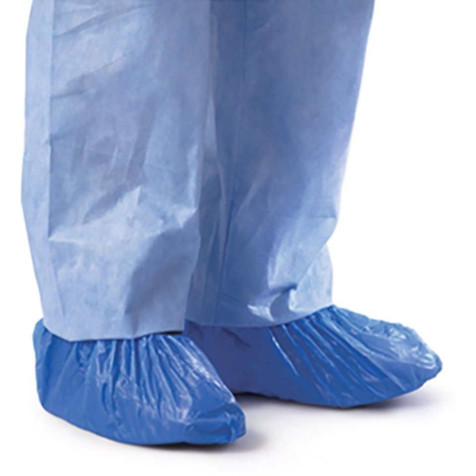 Cpe Blue Shoe & Boot Covers (.55 Mm)Xxl 100 Pk